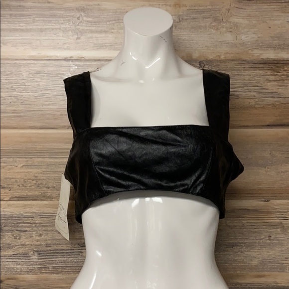 Catherine Coatney PVC Bra Top NWT G7 - Picture 1 of 3